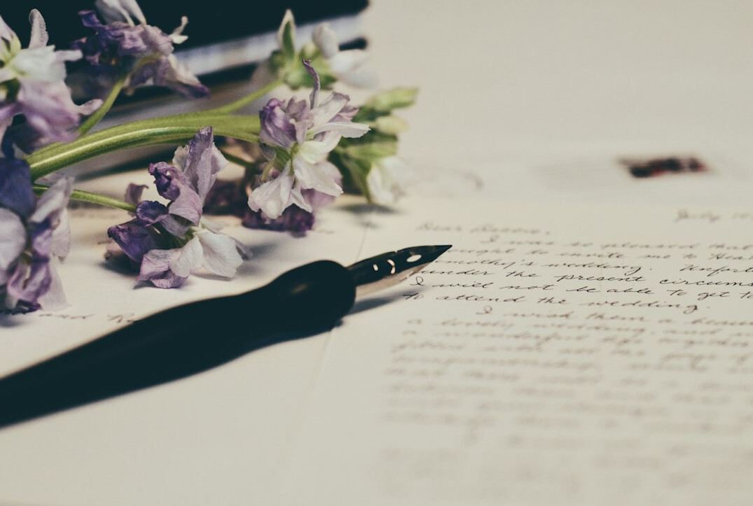 mystery author writing notes